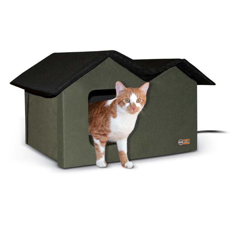 Heated cat house canada best sale